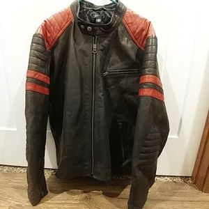 Leather jacket